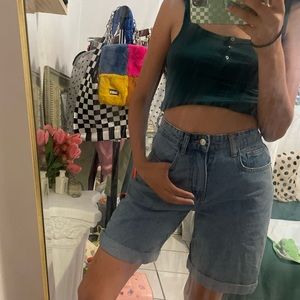 Momokrom denim shorts